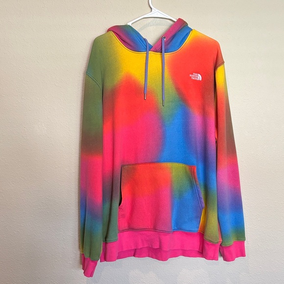 Men’s XL The North Face Vibrant Tie-Dye Hoodie - Picture 3 of 6